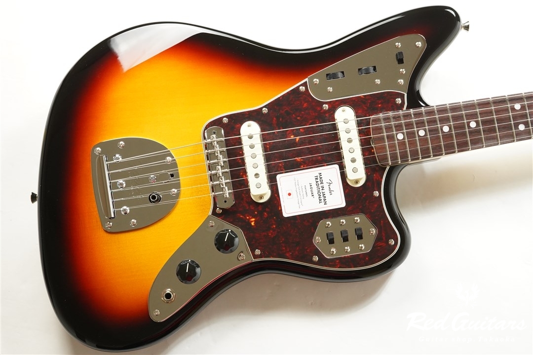 Fender MADE IN JAPAN TRADITIONAL 60S JAGUAR - 3 Color Sunburst